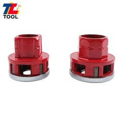 7 Size W/ Handle Pipe Threader Threading BSPT Pipe Threader 3/8&Prime; To 2&Prime; Dies Set