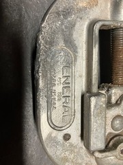 Vintage General Tools No. 120 Tubing Pipe Cutter W/ Reamer Made In The USA &ndash; (i)