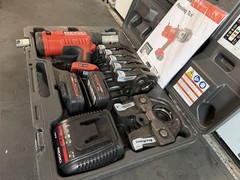 RIDGID RP 340 18V ProPress Press Tool Kit for copper pipe. w/ Jaws 1/2-2&rdquo; 350