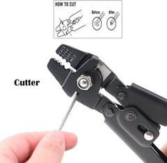 Wire Rope Swager Crimper Tool for Up To 2.2mm with 180pcs Aluminum Ferrule Kit