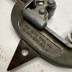 Vintage RIDGID No. 000 Tubing Cutter 1/8&Prime; to 1-1/8&Prime; O.D. Made in USA Ridge Tool