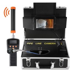 7in Sewer Camera 512Hz Locator, 131ft/40m, IP68 12LED