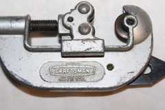 4 RIDGID & CRAFTSMAN Tubing Cutters No. 20, 15, 10 and 9-5533