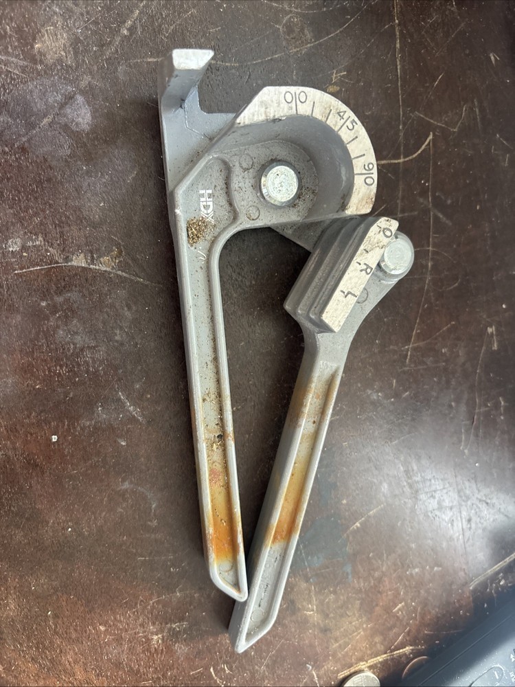 New HDX Lever Style Tube Bender Bends &frac14;&rdquo; &ndash; 3/8&rdquo; #1000 012 503