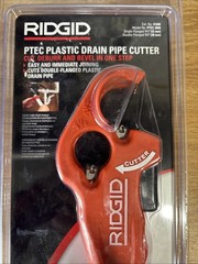 Ridgid PTEC Plastic Drain Pipe Cutter #41608 NEW Sealed