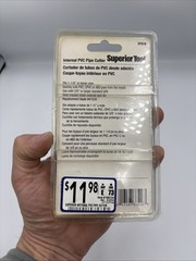 Superior Tool 37516 Internal PVC Pipe Cutter 1-1/4 in. Sealed