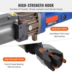 Electric Rebar Bender 1500W, Bends 6-20mm in 4 Sec