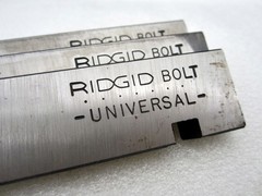 Ridgid High Speed 3/8&Prime; x 16 UNC Bolt Dies Set RH 48225 USA