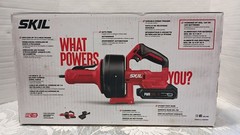SKIL Power Snake Drain Cleaner Kit 20V 2.0Ah Lithium Battery & 20V Charger NOB