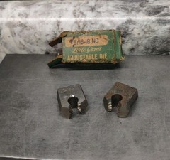 NOS Little Giant Adjustable Die Set 5/16&Prime; &ndash; NC