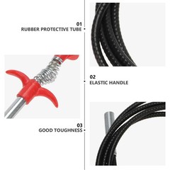 Flexible Drain Remover Cleaning Tool Multifunctional Bendable Pipe Dredging Tool