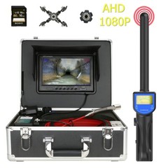 512HZ Locator 9inch monitor DVR 16G Pipeline Camera HD Drain Sewer Endoscope 30M