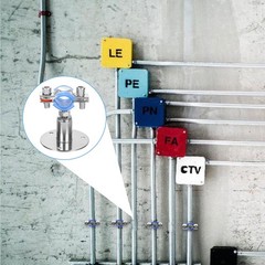 4Pcs Pipe Support, Adjustable Height 30-50mm for OD Pipe 15-19mm