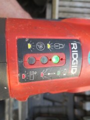 Ridgid RP340 Kit W 6 Jaws 1/2&rdquo;-2&rdquo; Two Batteries Charger Good Condition in case