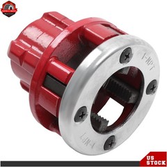 Threading/Pipe & Bolt Die Head Manual Complete w/Dies, 1-1/4&Prime; &1&Prime; NPT 12-R RH