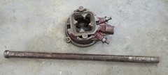Vintage REED Mfg. Co. Pipe Threader Set With 1 Die