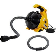 30Ft x3/10&rdquo; Sewer Snake Drain Auger Cleaner Cleaning Machine for 3/4&rdquo;-2&rdquo; Pipe