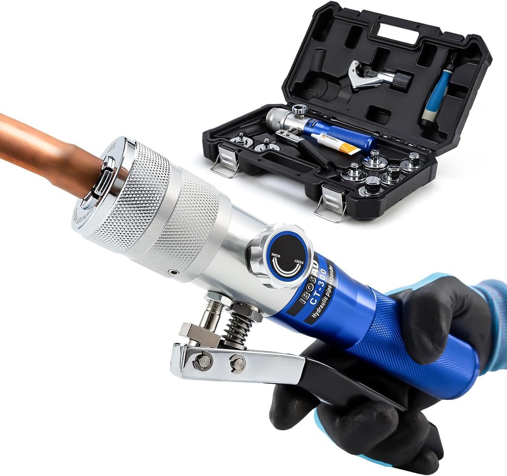 IBOSAD HVAC Hydraulic SWAGING tool kit for copper tubing Expanding 3/8 inch&hellip;