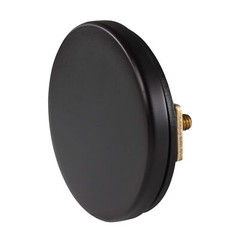 Westbrass Mushroom Tip-Toe Tub Trim Set with Floating Faceplate, Matte Black,&hellip;