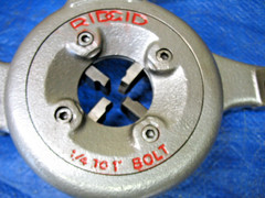 RIDGID BOLT DIE HEAD 500B Bolt with 1/2&Prime; X 13 UNC Dies