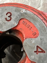 Ridgid No 65-R Pipe Threader 1&rdquo; To 2&rdquo; With Handle 65R