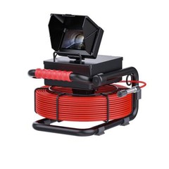 30M Sewer Pipe Inspection Camera 17MM Sewer Pipeline Endoscope 4.3 inch Monitor