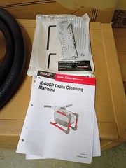 RIDGID K-60SP Compact 120-Volt Sectional Drain Cleaning Machine