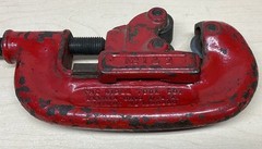 Vintage No. 1-2 Rigid No. 1 Heavy Duty Pipe Cutter Tool 1/8&Prime; to 1-1/4&Prime;