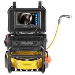 Drain Camera 230ft w/ 9&Prime; HD Screen, Distance Counter & Self-Leveling