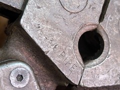999A Toledo Pipe Threading Die Head Tool No 11307 (1/8- 3/4 & 1/4-1 1/8)