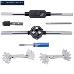 60-Pc Master Tap and Die Set &ndash; Include SAE Inch Size #4 to 1/2&rdquo; Metric&hellip;