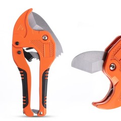 Bates PVC Pipe Cutter Cuts up to 1-5/8 Ratchet Pipe Cutter for Cutting PVC PEX