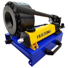 220V Manual High-pressure Pipe Shrinking Machine Mold Pipe Press Hose Crimper 1&Prime;
