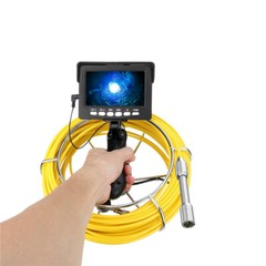 50M Handheld Drain Sewer Camera Pipe Inspection Camera 4.3 in DVR 16GB 22MM Lens