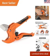 Compact Orange Pipe Cutter for Easy PVC Cutting &ndash; Perfect for DIY Enthusiasts