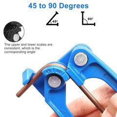 Tube Bender Tool for auto fuel pipes and air-conditioning refrigerant pipes