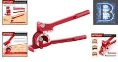 High Precision 3-in-1 Tubing Bender with Non-Slip Handle for 1/4