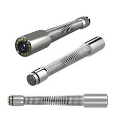 30M Sewer Camera 512hz Pipe Inspection Camera Self-leveling 9&Prime; Meter Counter DVR