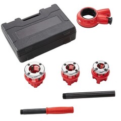 VEVOR Ratchet Pipe Threader Kit Pipe Threading Tool 1/2&Prime; NPT, 3/4&Prime; NPT, 1&Prime; NPT