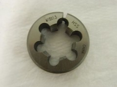 Interstate 03863958 M18 x 1.5&Prime; 1-1/2&Prime; Od HSS Round Die Qty. 1