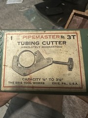 Erie Tool Pipemaster Tube Cutter Chrome Plated 1/8&Prime; to 3 1/8&Prime;. 3T