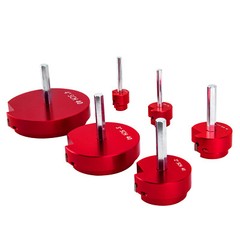For 1/2&Prime; drills PVC Pipe Reamer Tool Durable 6PCS Pipe Fitting Reamer SET,