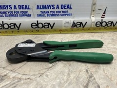 AJ MCDONALD 1/2&Prime; PEX Ring Crimp Tool Soft Touch Adjustment 3 1/2&rdquo;-4&rdquo; W Jaws Butt