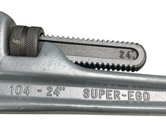 Super-Ego Aluminum Pipe Wrench Set 14&rdquo; 18&rdquo; 24&rdquo; 36&rdquo; &ndash; 4-Piece &ndash; NOS Vintage Tools