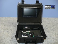 BATTERY POWERED / AC SEWEREYE SEWER CAMERA, PIPE INSPECTION SYSTEM WITH LOCATOR