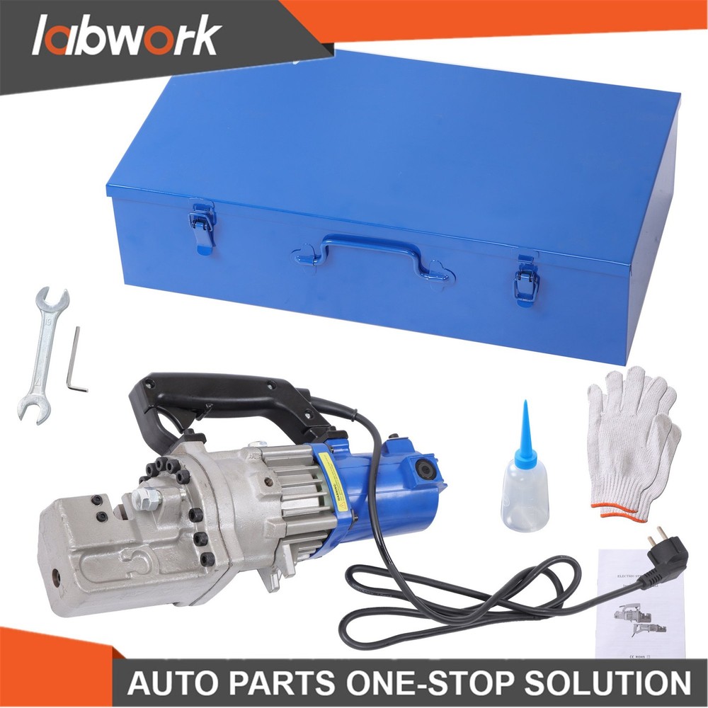 Labwork Portable Rebar Cutter RC-20 3.0-3.5 Fast Cut 3/4&Prime; Max Capacity 3/20&Prime; Min