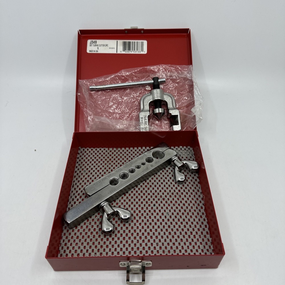 Stanley J349 Proto Flaring Set 3pc -Missing The Tubing Cutter