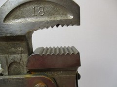 DUNLAP Tools 18&Prime; PIPE WRENCH Made of TOOL STEEL Drop Forged in USA Bright EC