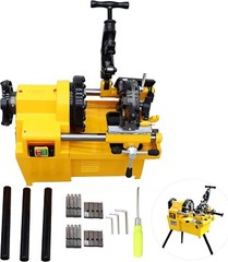 AC 220V Threading Cutter Electric Pipe Cutting Threader 1/2&Prime;-2&Prime; SQ50B1