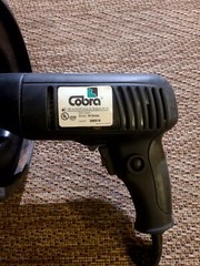 COBRA CABLE DRUM DRAIN CLEANER PLUMBING SNAKE DRILL MODEL 10 120V-60HZ 3/8&Prime;